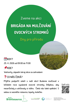 Mulčování stromků