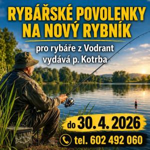 Povolenky na Nový rybník